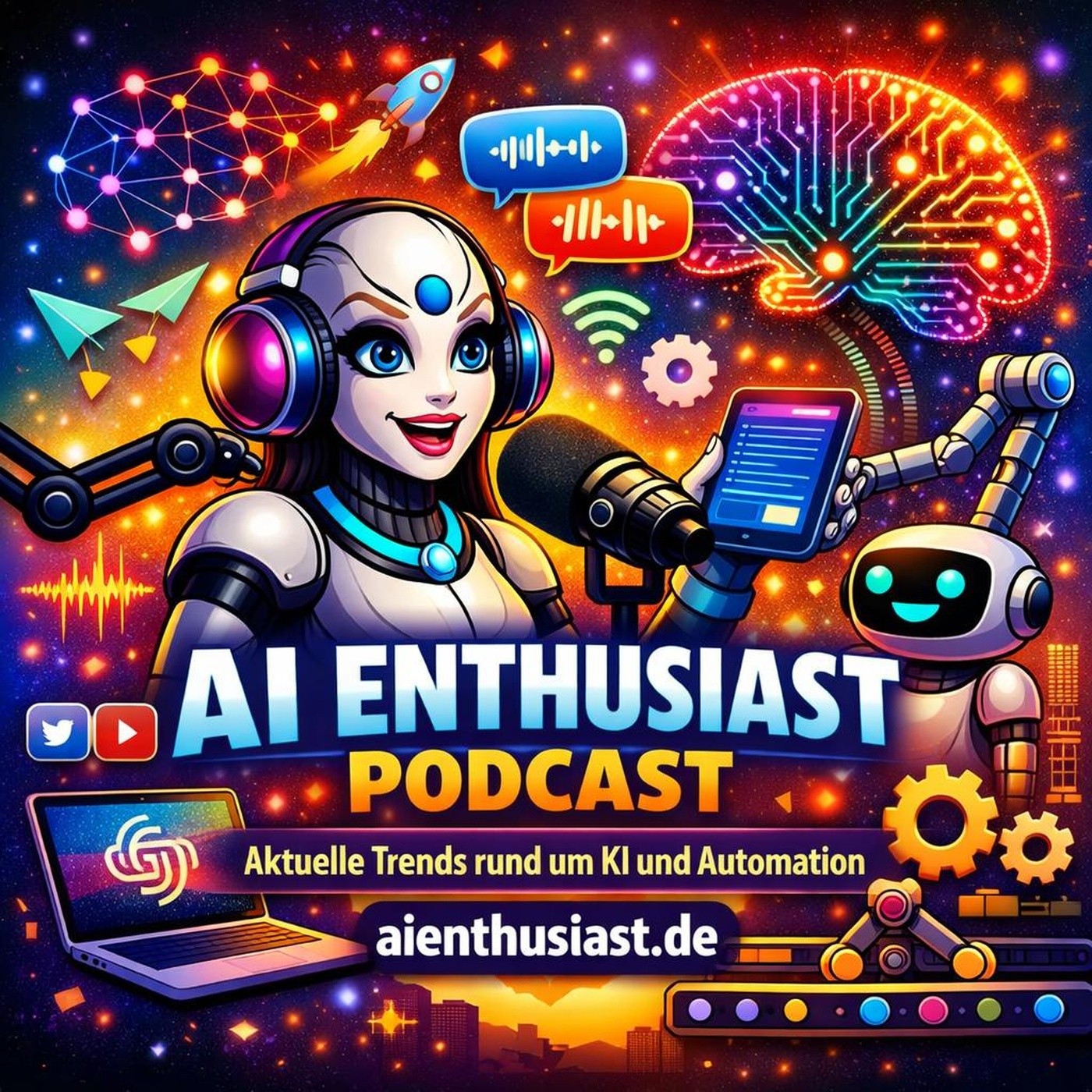 KI-News der Woche — KW 20: Google Gemini Intelligence, Claude Erpressung, EU AI Act episode artwork